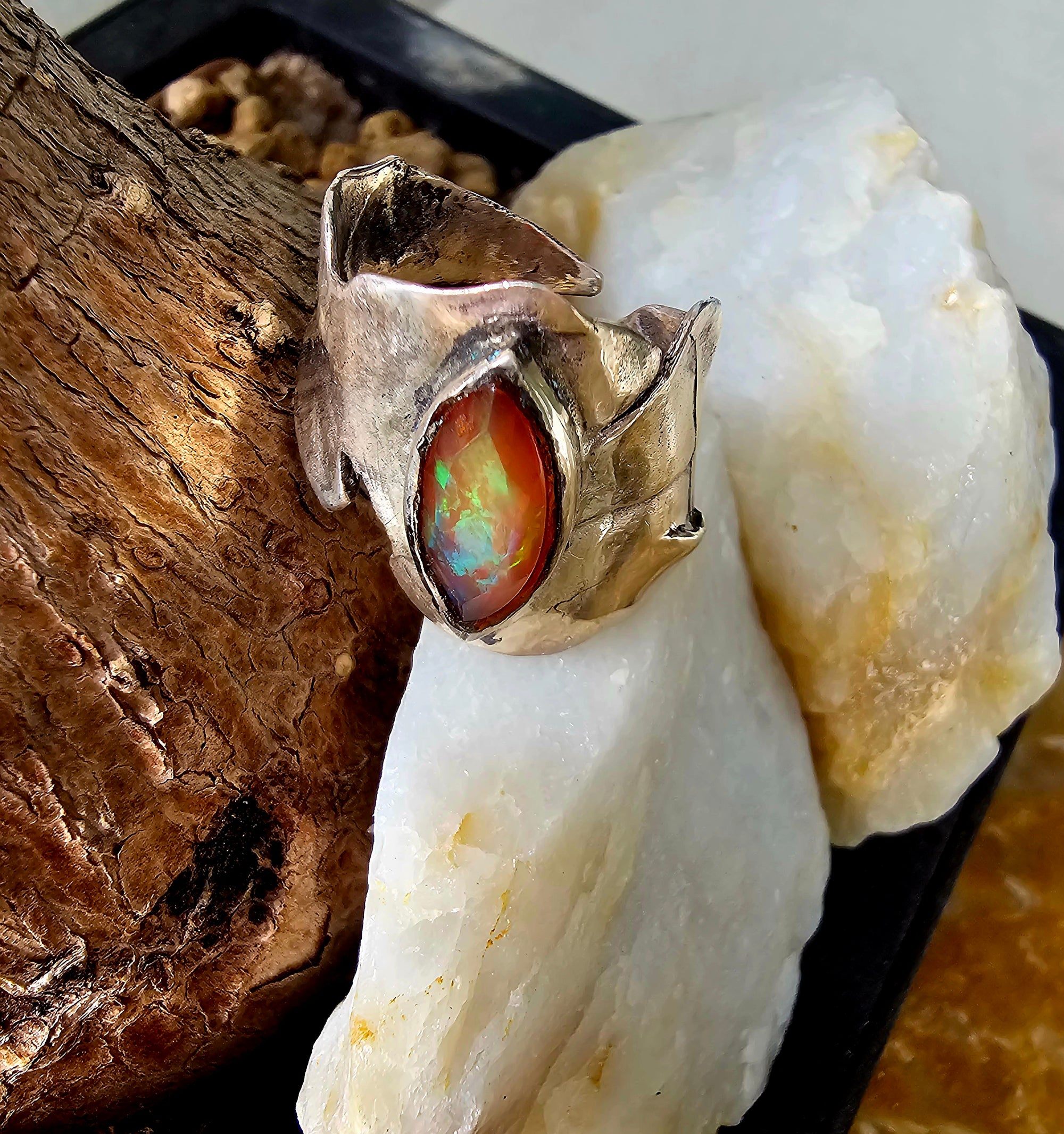 Ring, Precious Stone, Silver Ring