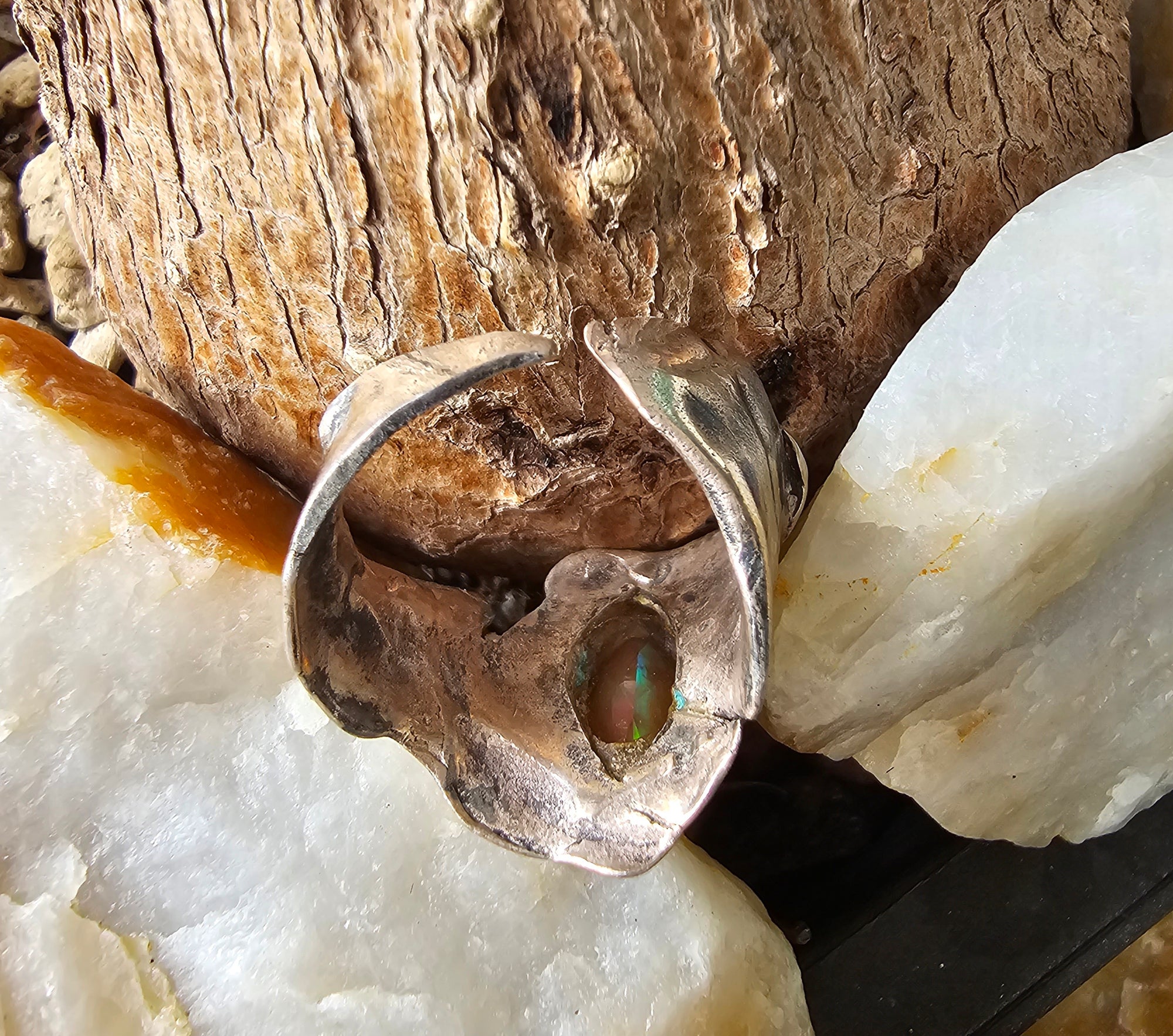 Ring, Precious Stone, Silver Ring