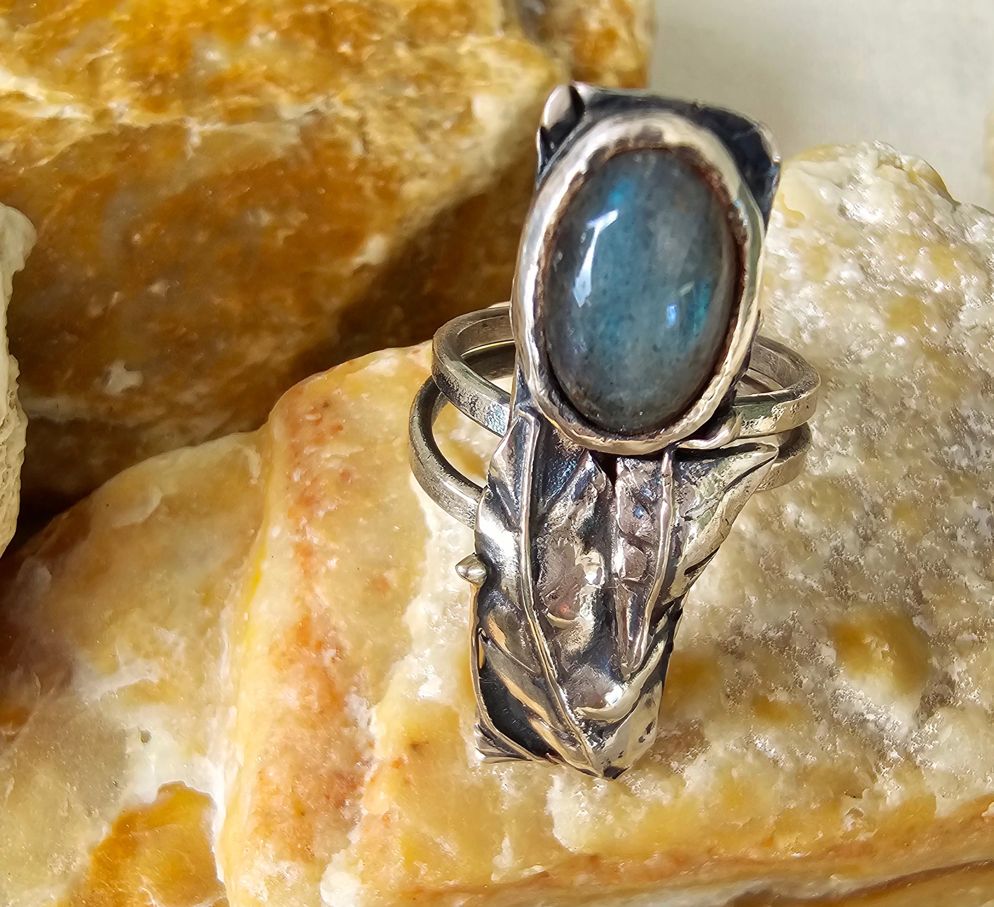 Ring, Opal Stone, Silver Ring