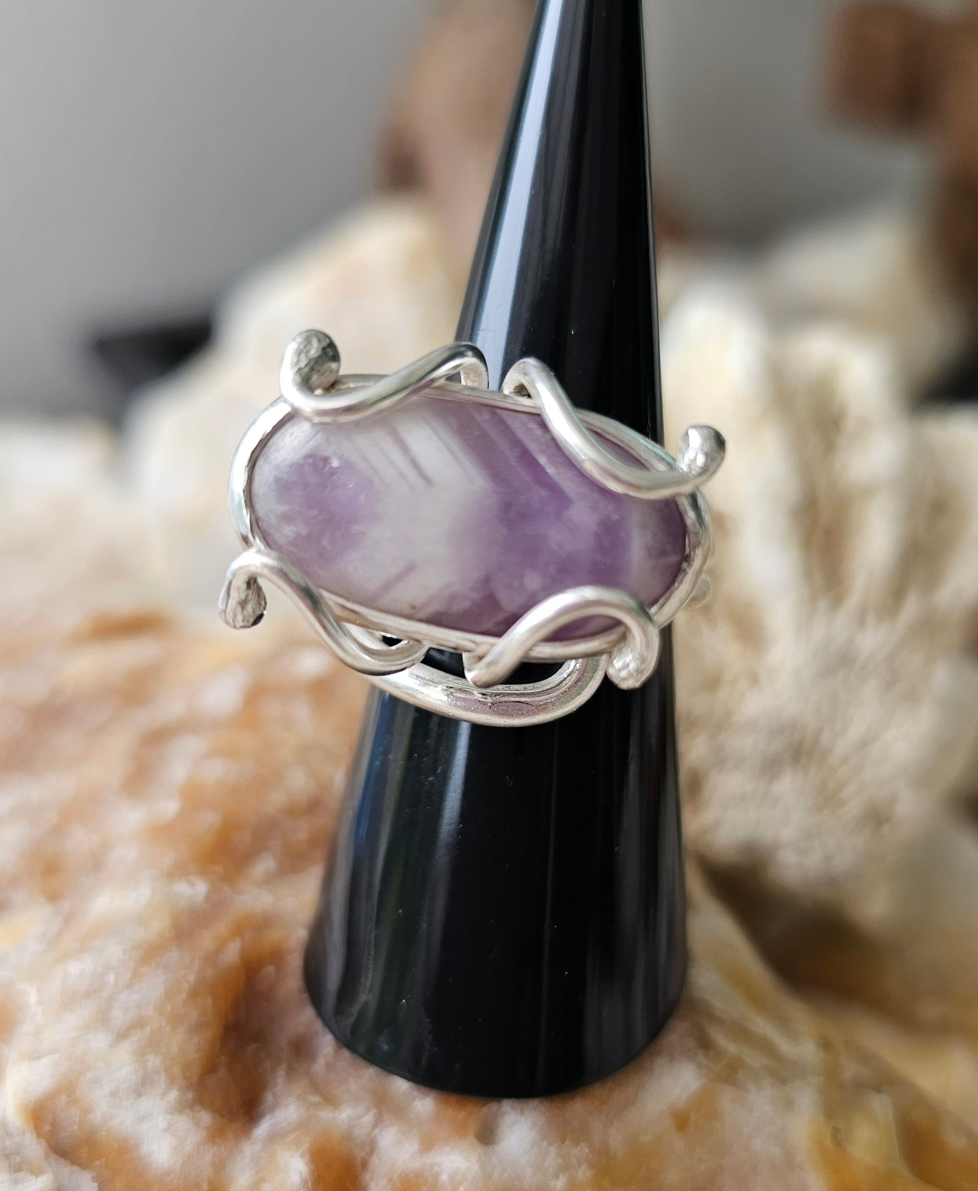 Ring Silver + Argate