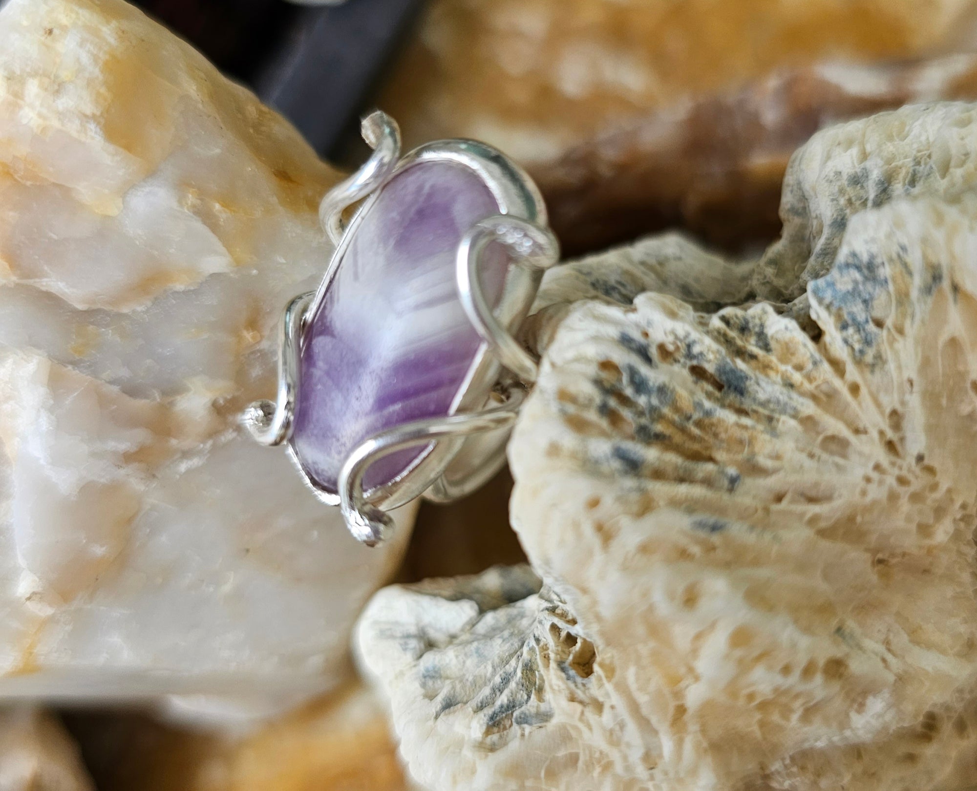 Ring Silver + Argate