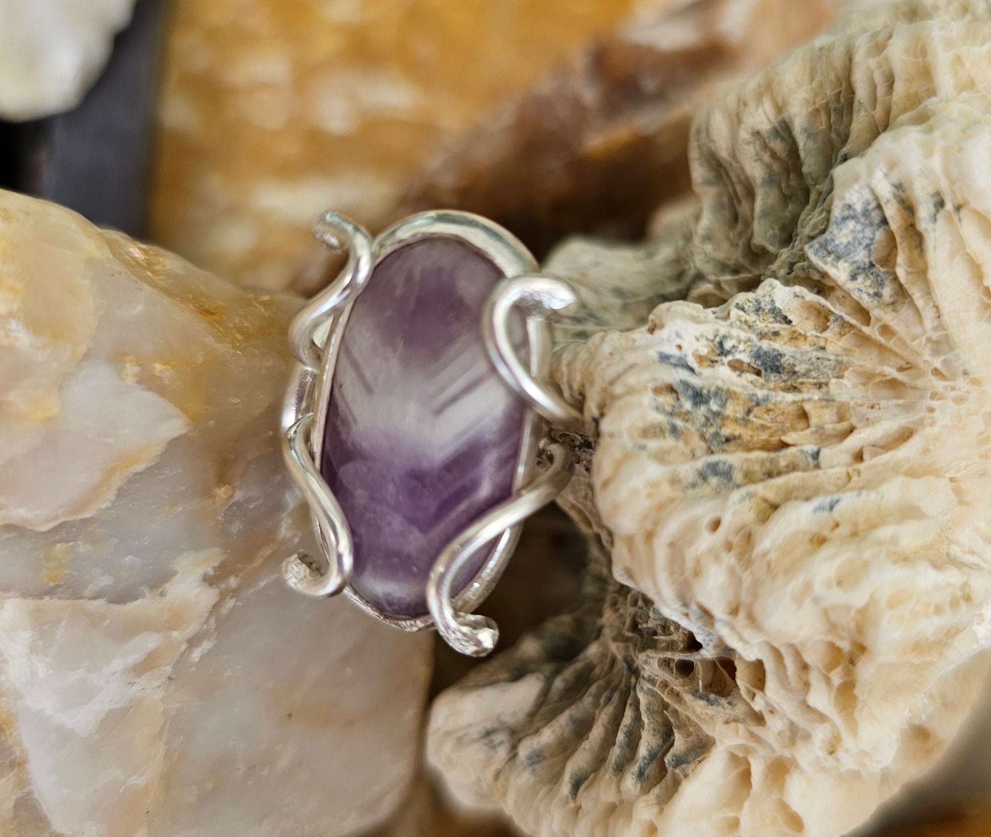 Ring Silver + Argate