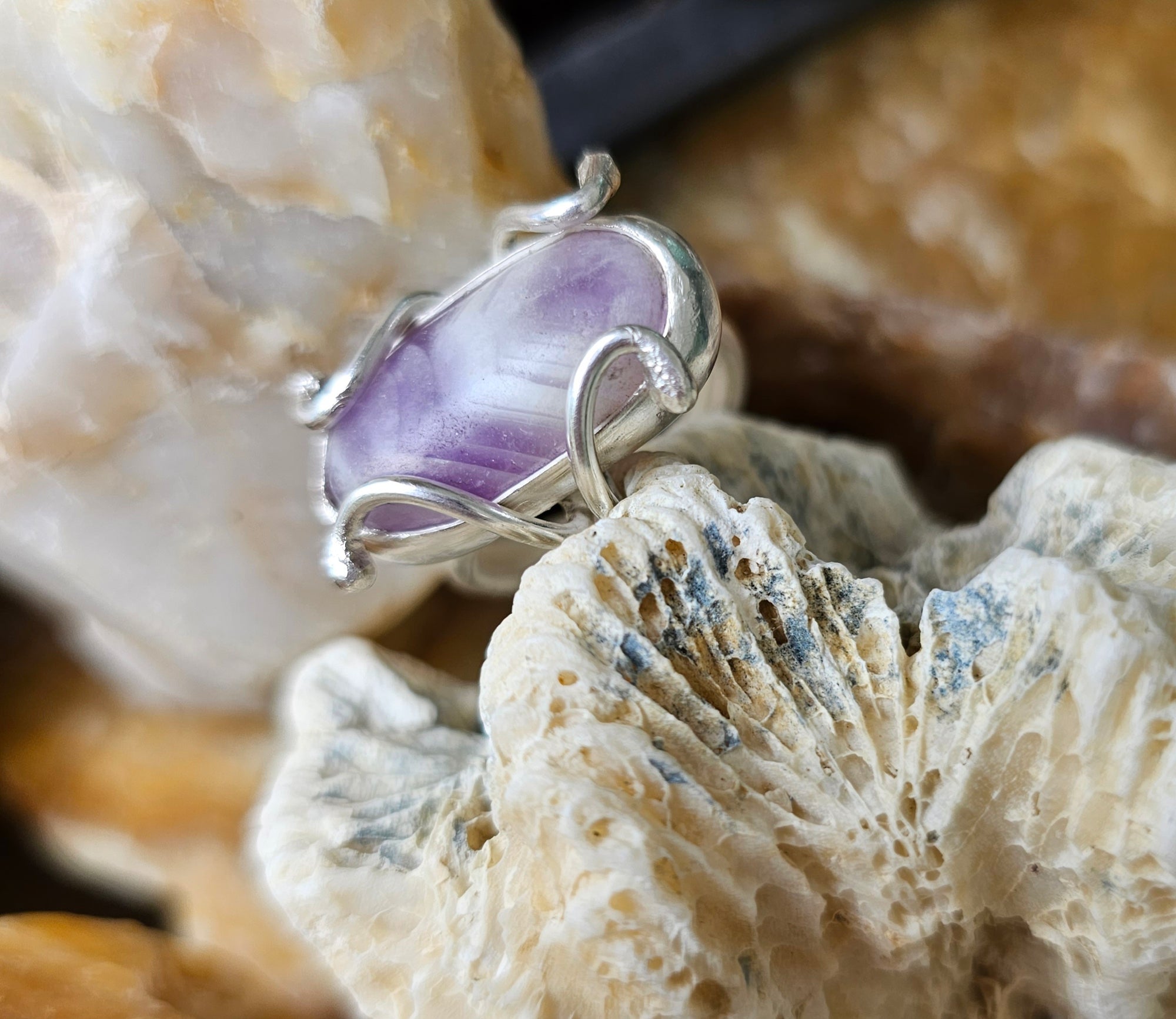 Ring Silver + Argate