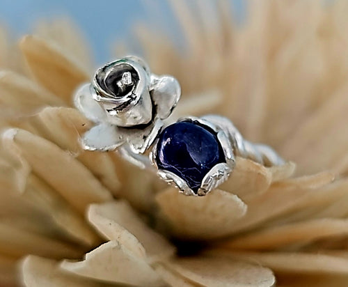 Ring Silver Sapphire