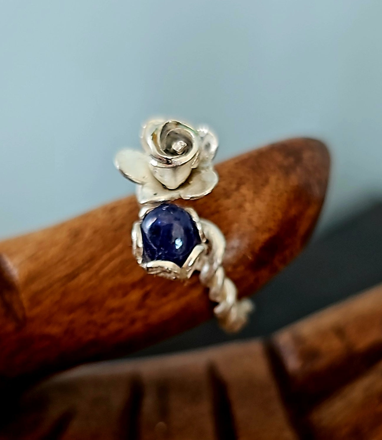 Ring Silver Sapphire