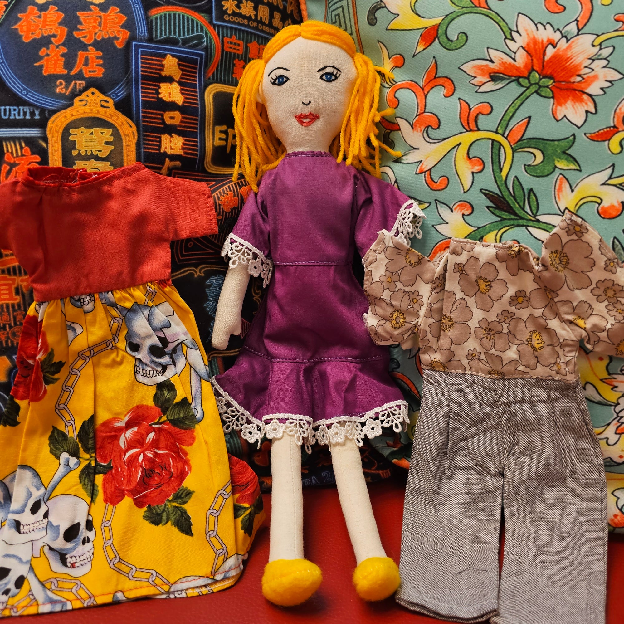 Doll+3 extra outfits 12"  Cutie-2