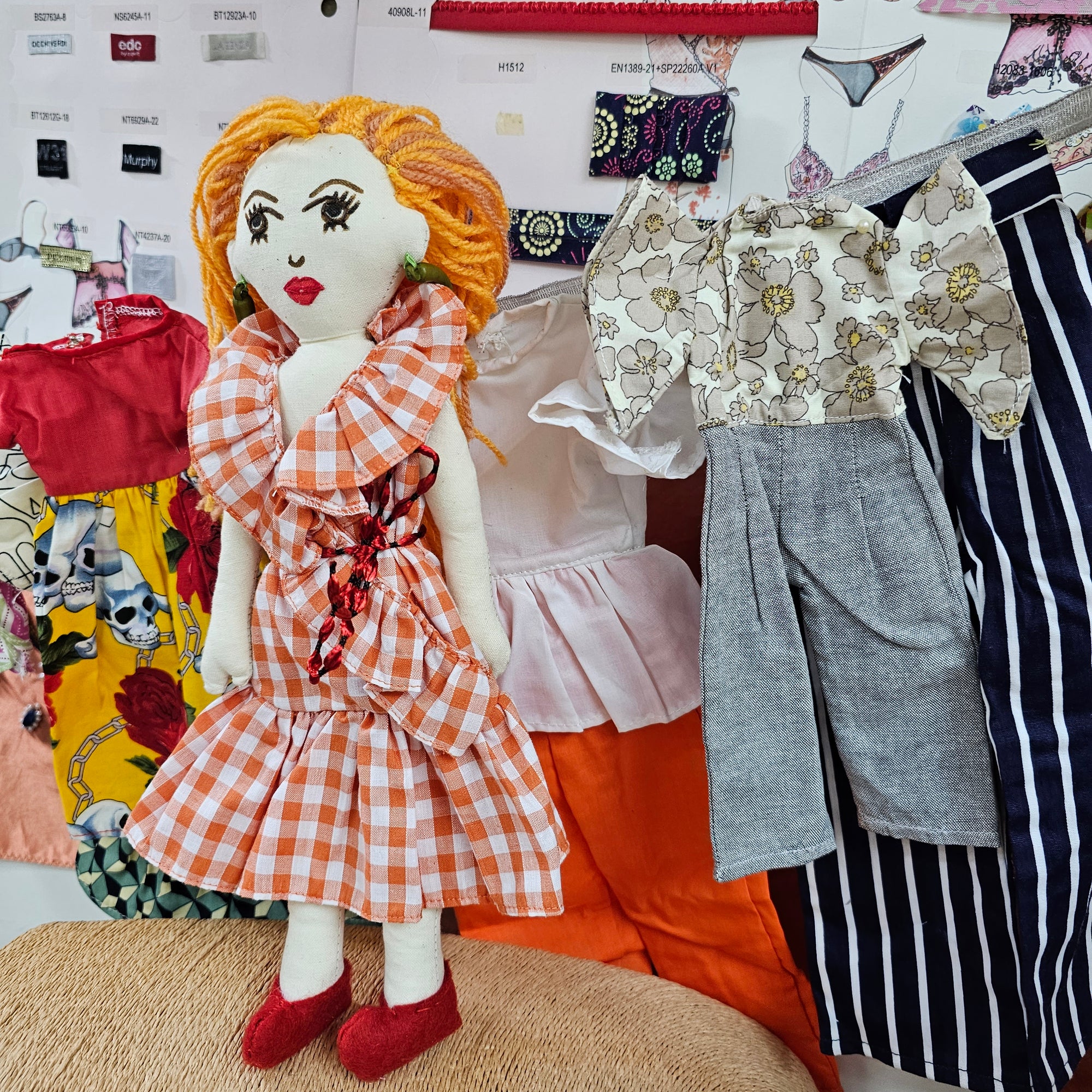 Doll+3 extra outfits 12 "cutie-6