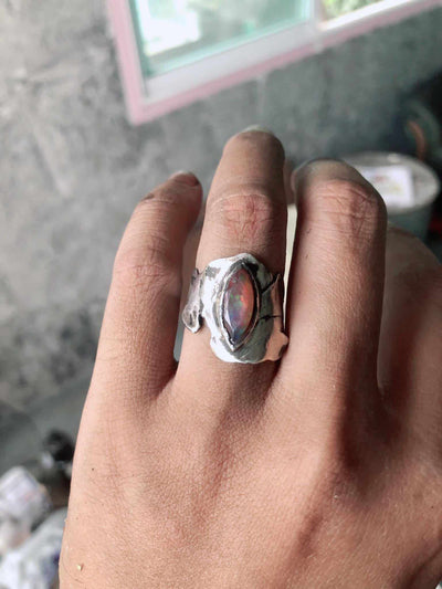 Ring, Precious Stone, Silver Ring