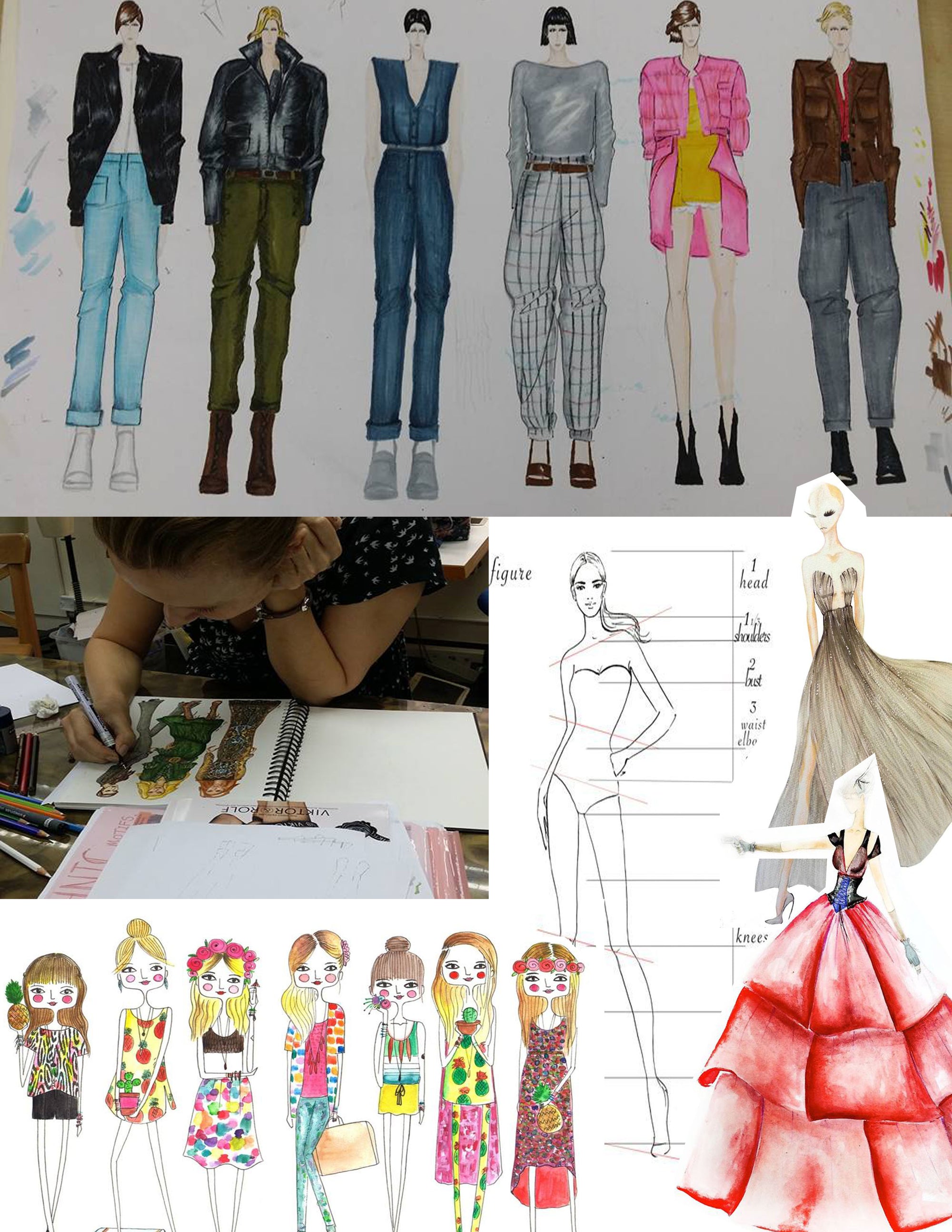 Textiles and Fashion Design Sketchbooks – 18 Inspirational Examples
